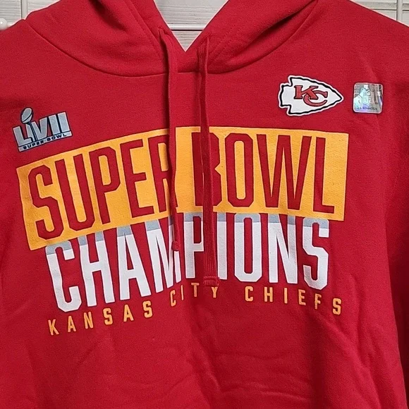 KC Chiefs hoodie NWOT - Picture 3 of 9